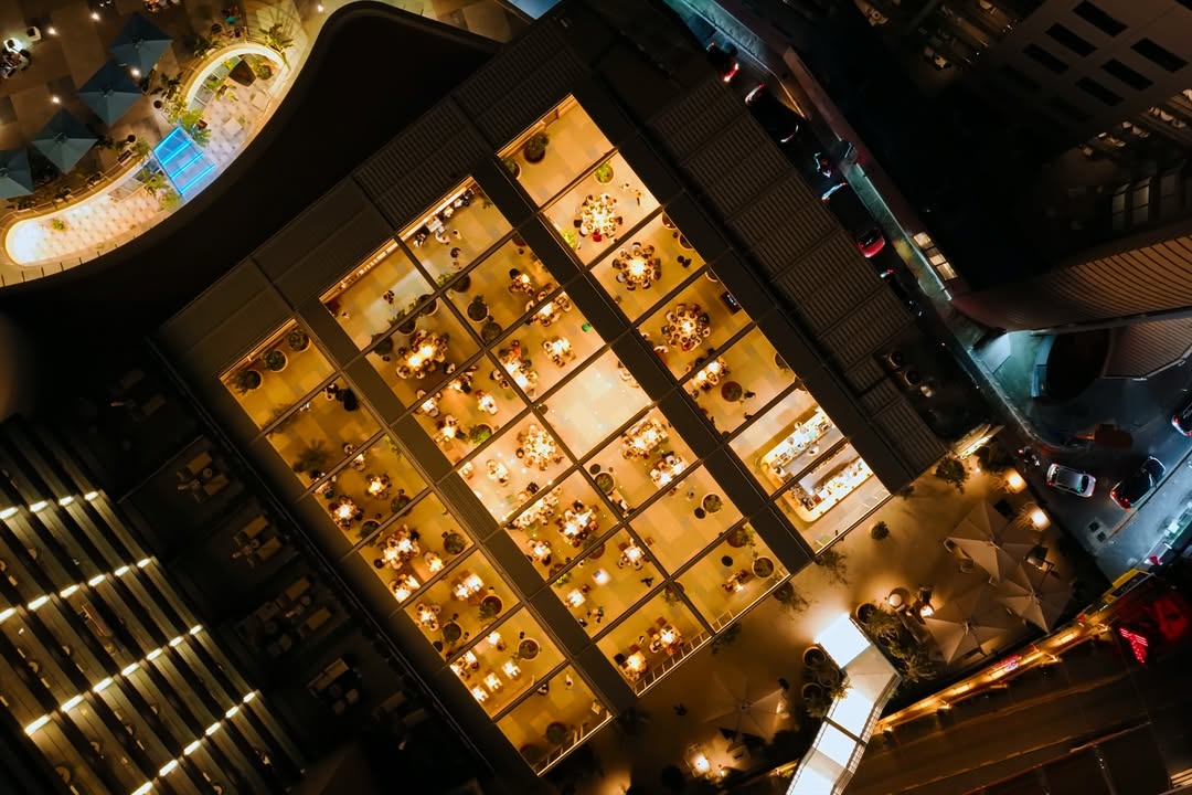 Pergolas for Rooftop Lounges in Urban Hotels